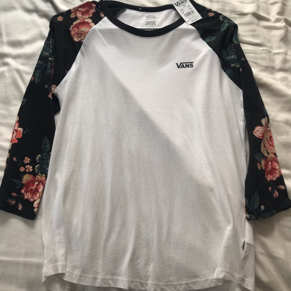 Vans Baseball T-shirt **NWT**